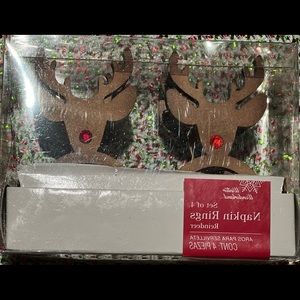 Rudolf wood napkin holder